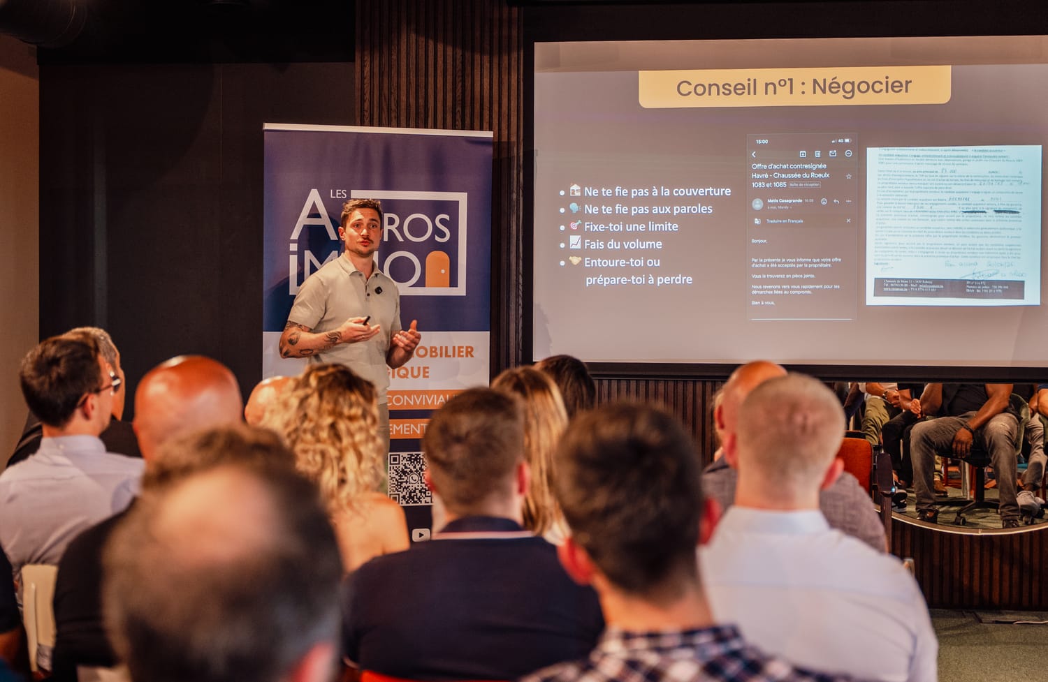 Simon Marin en conférence — Les Apéros Immo