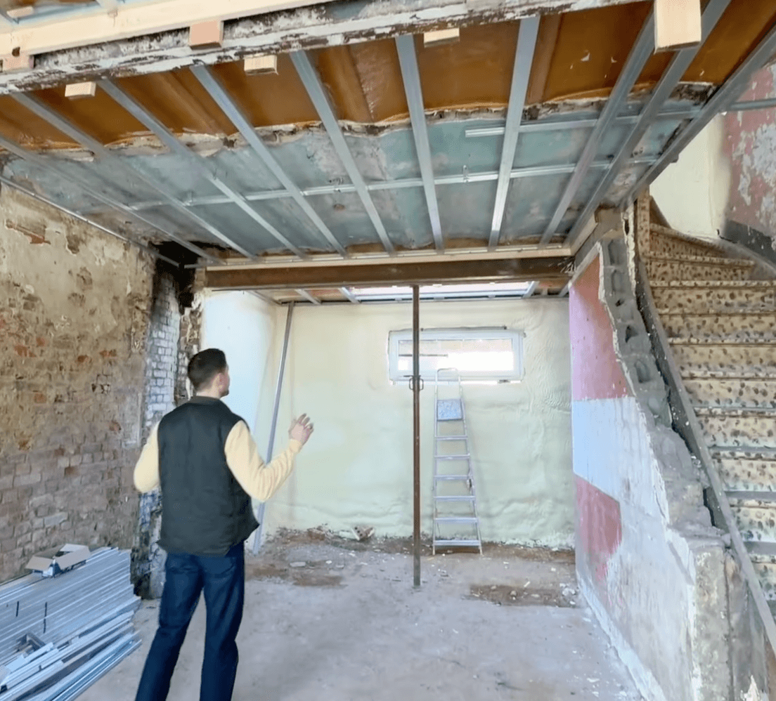 Zowie — Pendant travaux · Cuisine