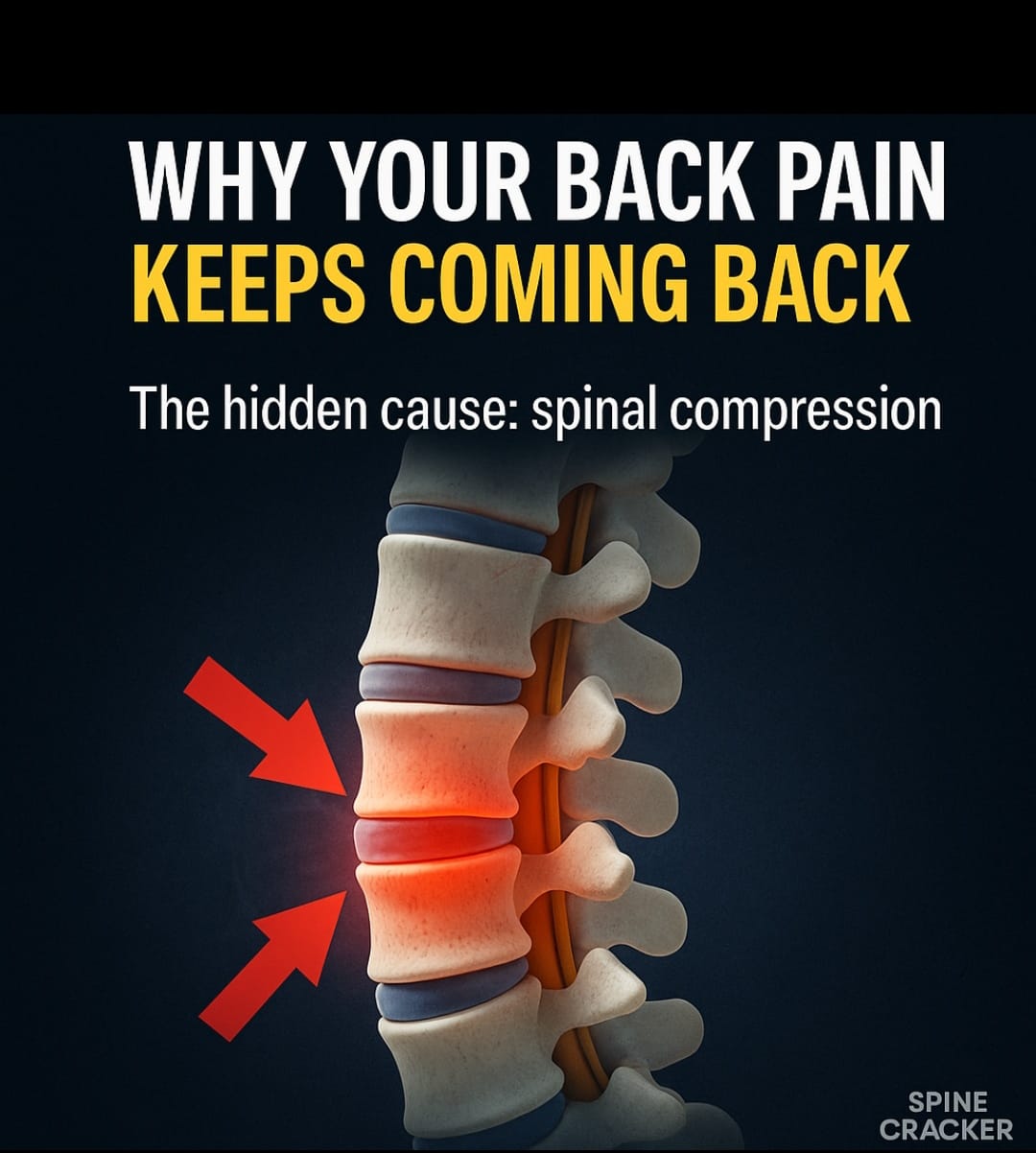 Person waking up with lower back pain