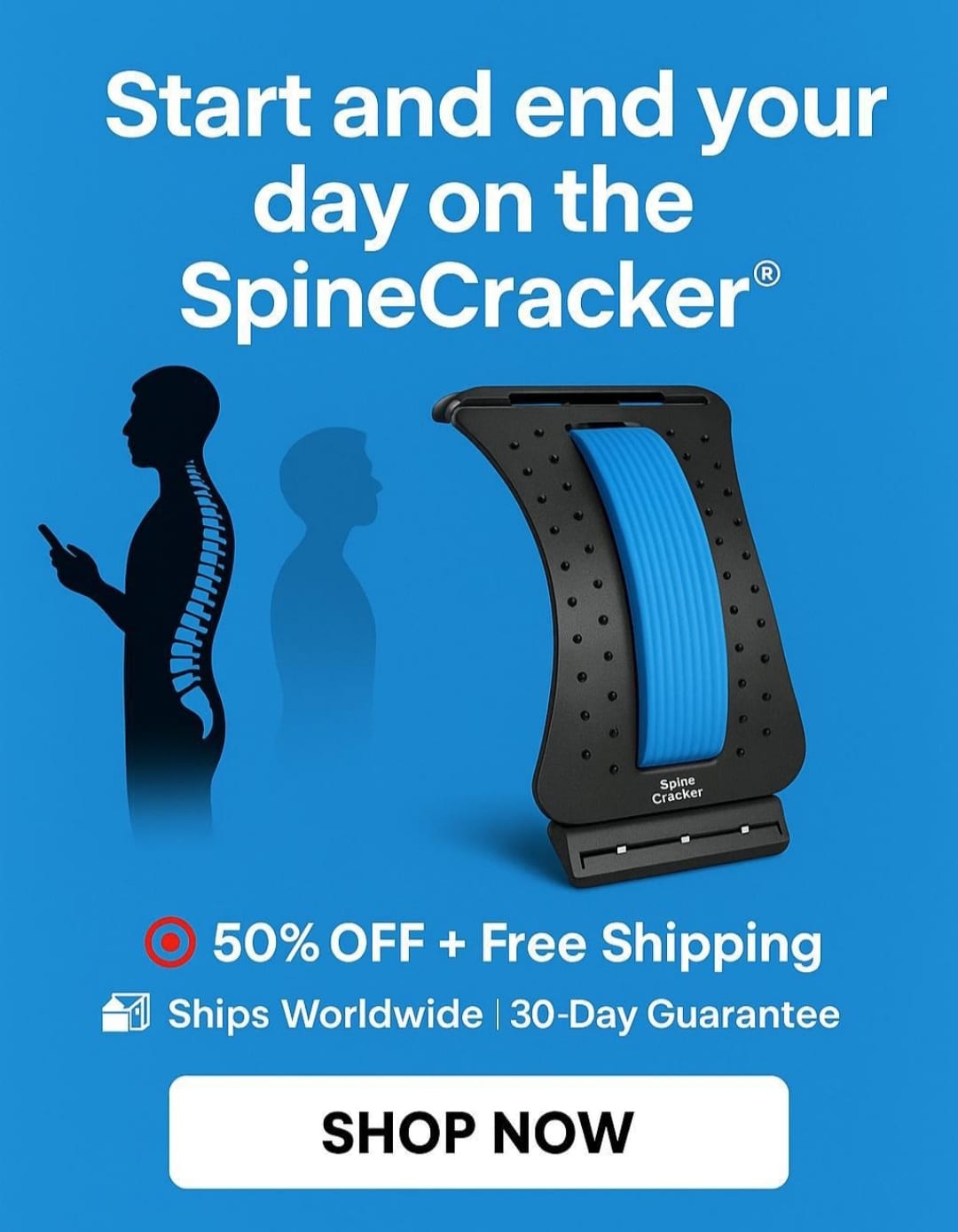 Person using SpineCracker