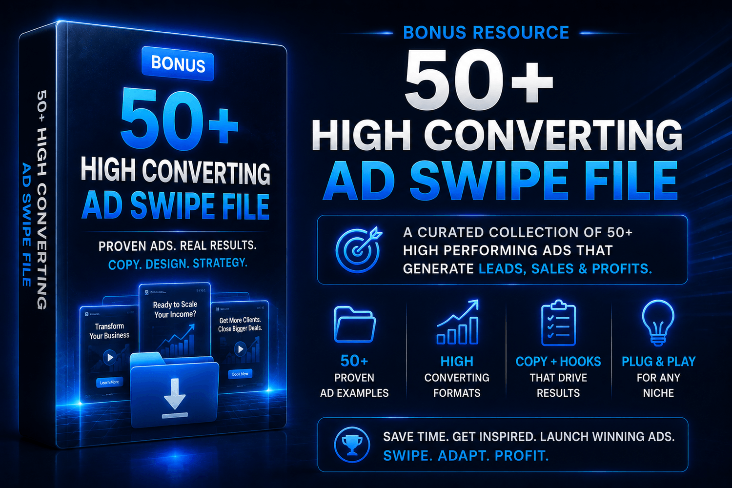 50+ Ads Swipefile