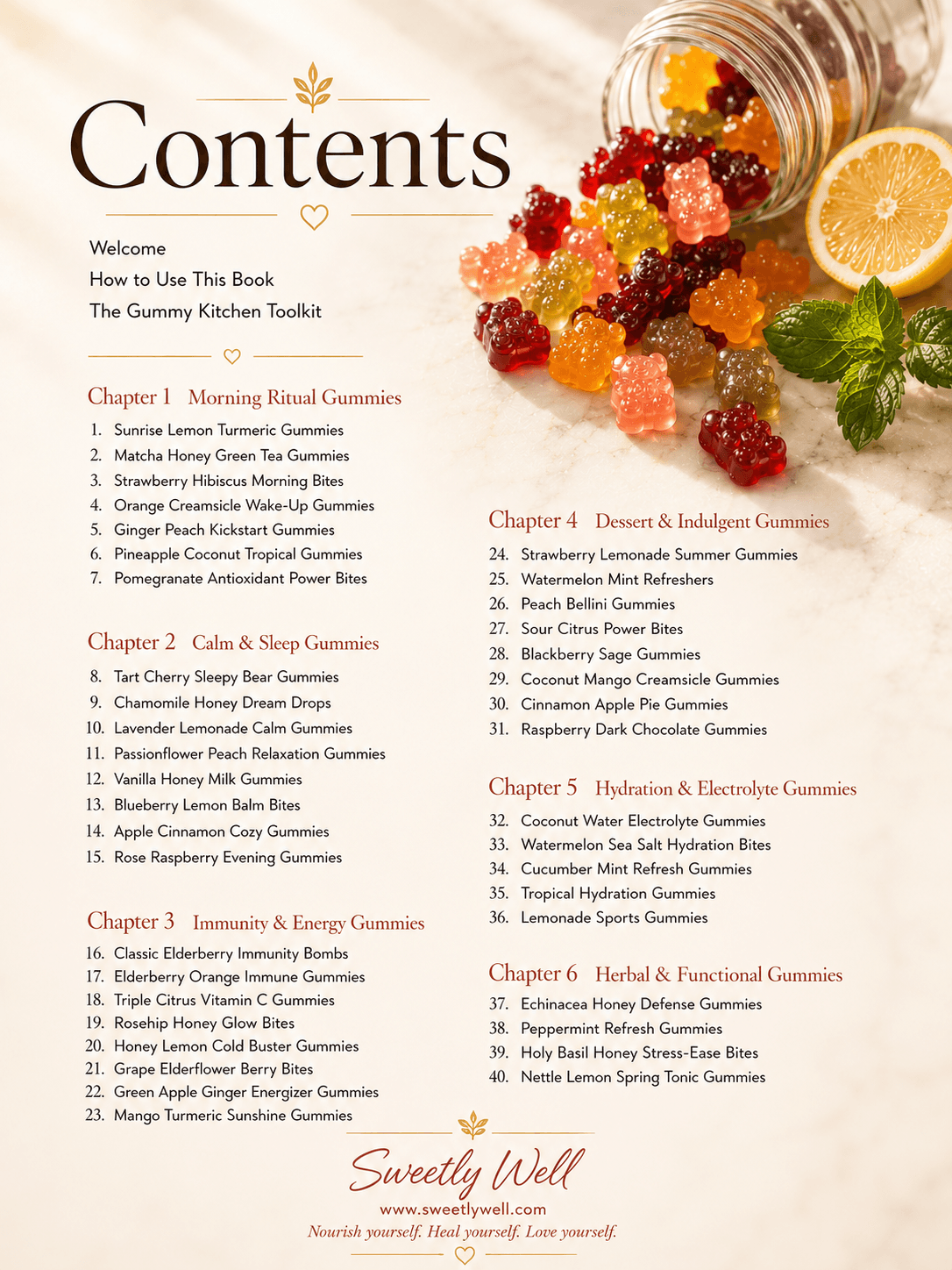 Table of Contents Preview
