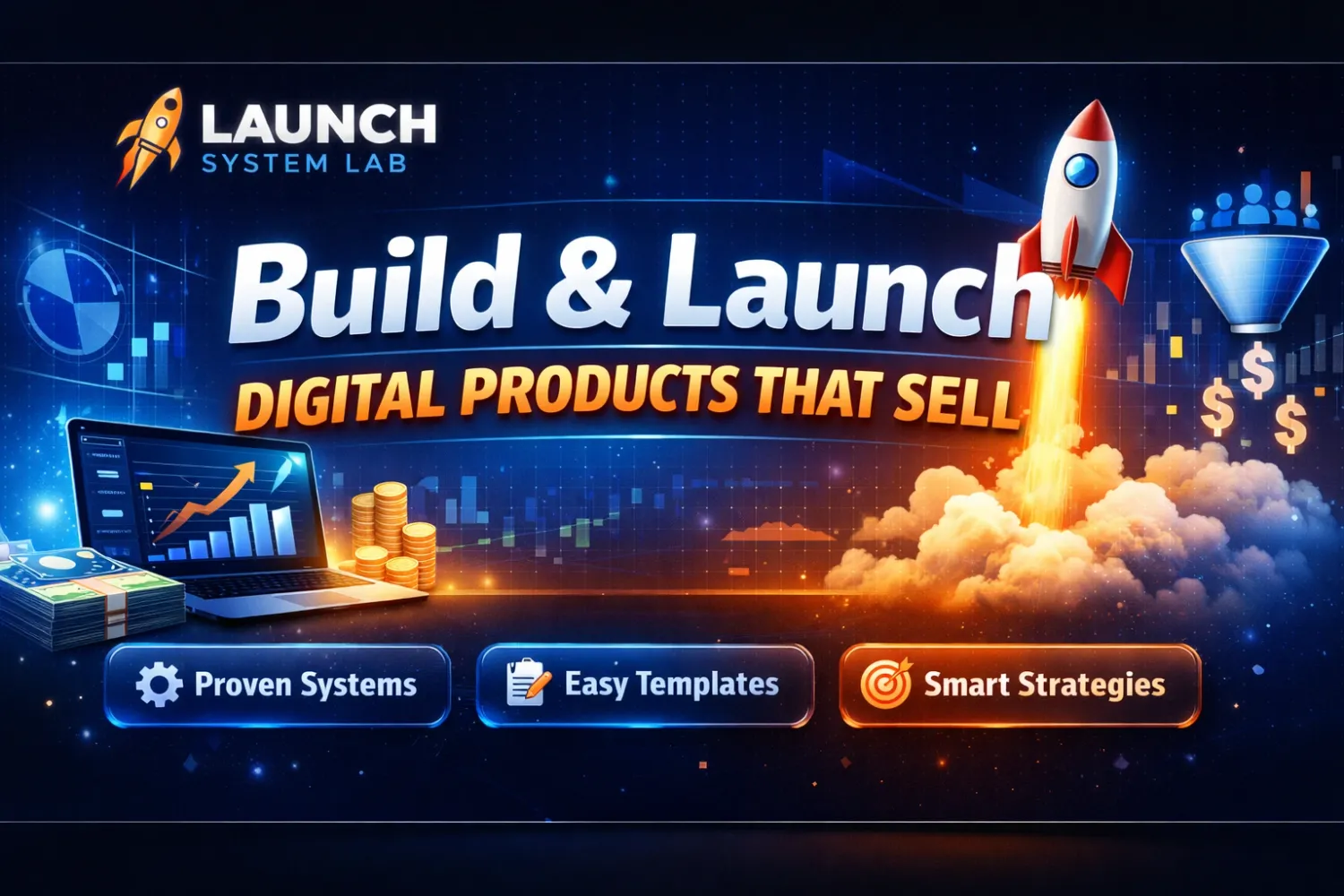 Launch System Lab | Build & Launch Digital Products That Sell