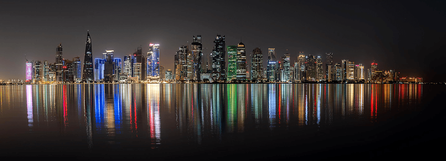Gulf city skyline