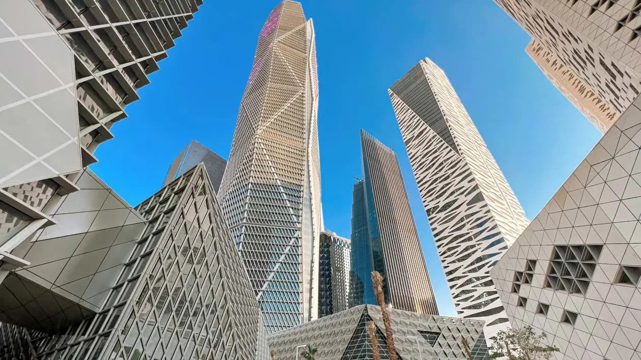 King Abdullah Financial District (KAFD) skyline, Riyadh