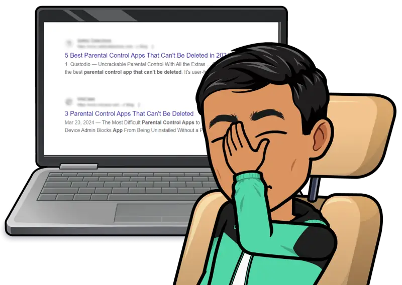 Vic parental controls that cannot be deleted