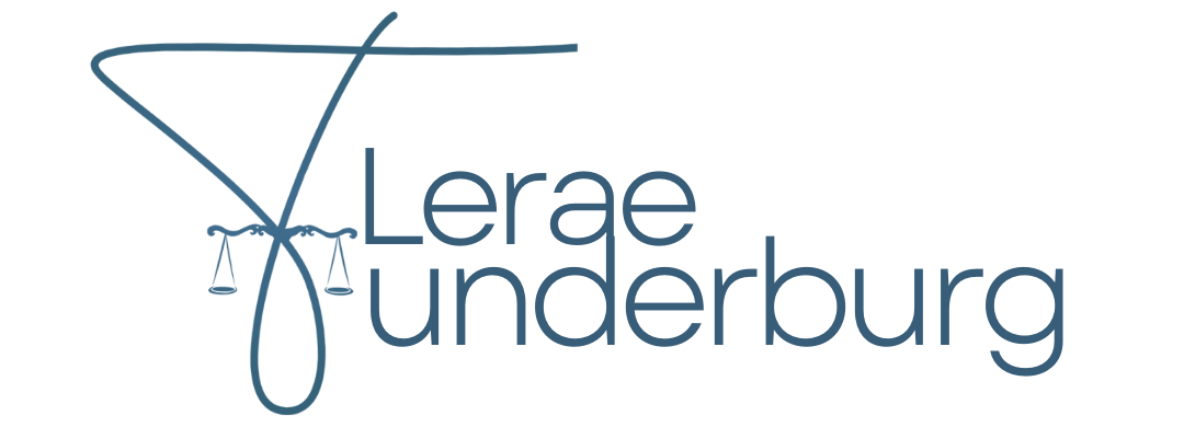 Lerae Funderburg - Teal Text Logo