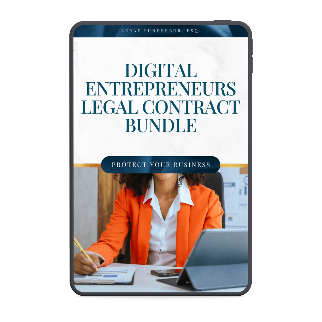 Digital Entrepreneurs Legal Contract Bundle
