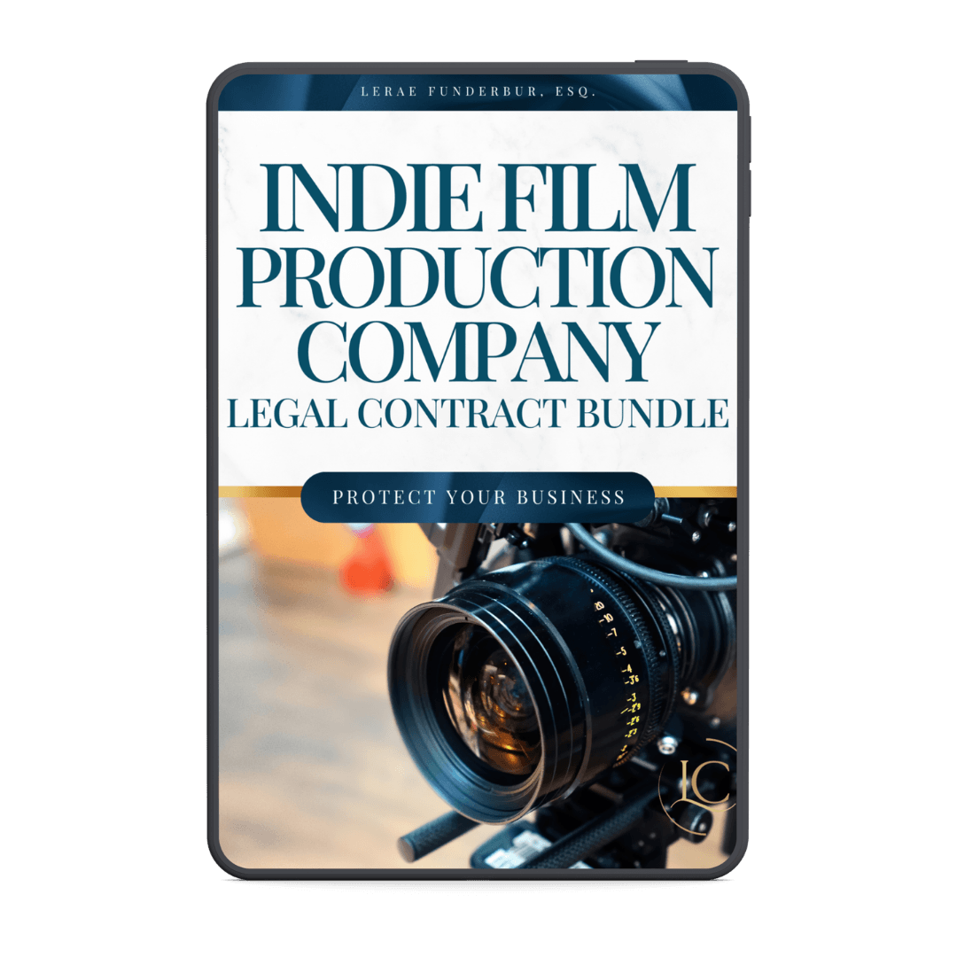 Indie Film Production Company Legal Contract Bundle