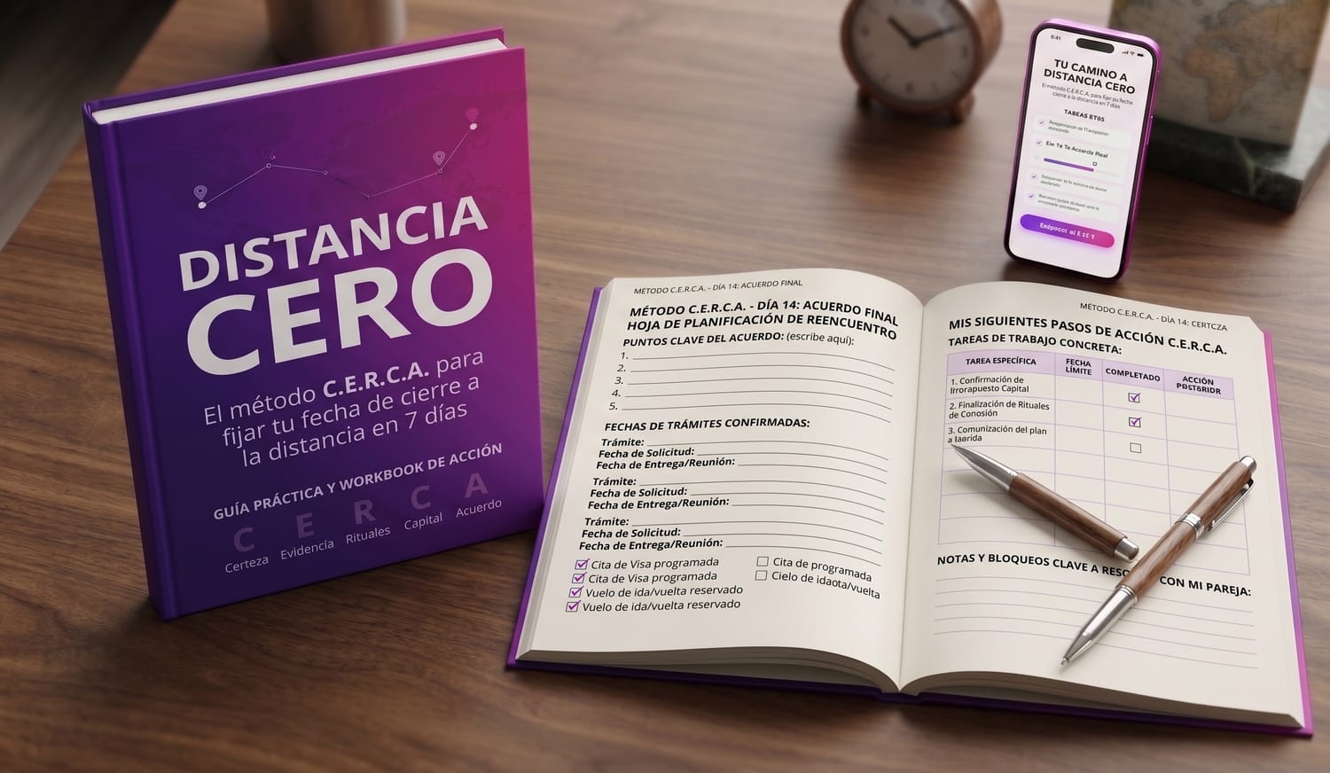 Distancia Cero - Workbook abierto