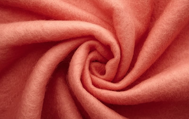 soft felt scarf natural wool textile