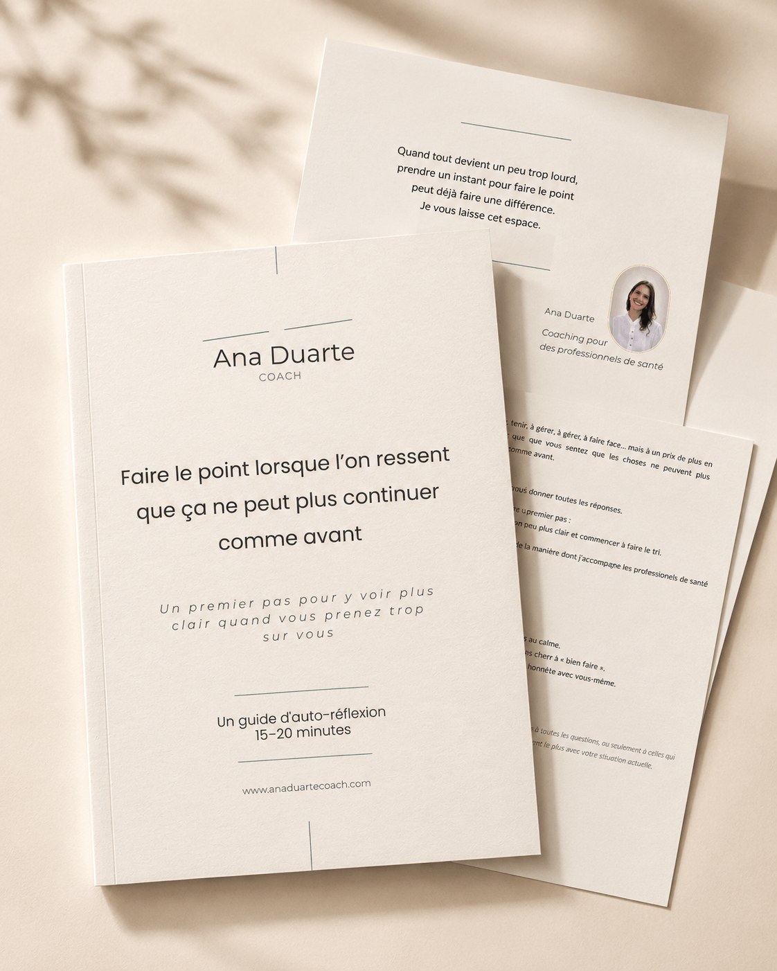 Couverture du guide — Faire le point quand on sent que ça ne peut plus continuer comme avant