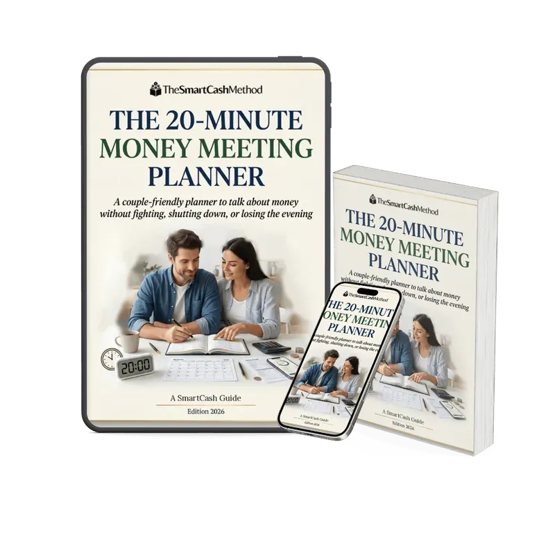 The 20-Minute Money Meeting Planner mockup