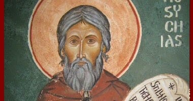 Icône byzantine de Hésychius le Sinaïte