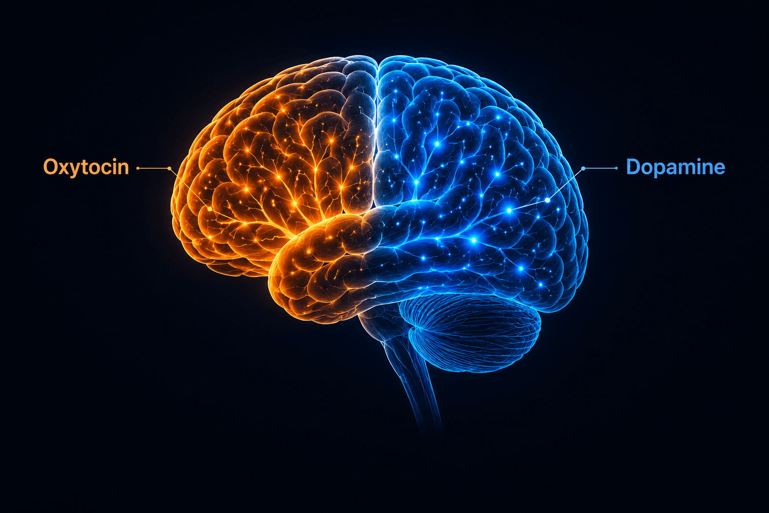Ocytocine vs Dopamine, les deux systèmes d'attraction