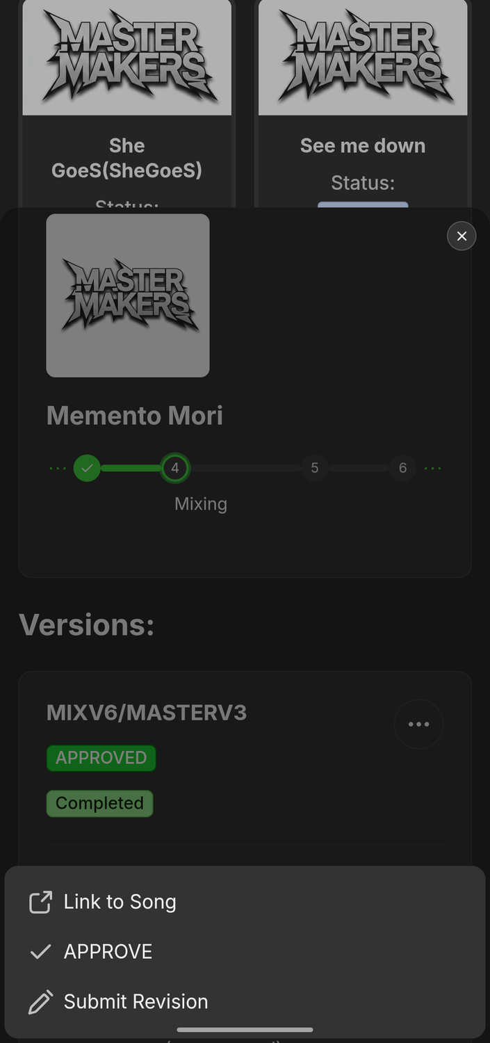 Mix Revisions