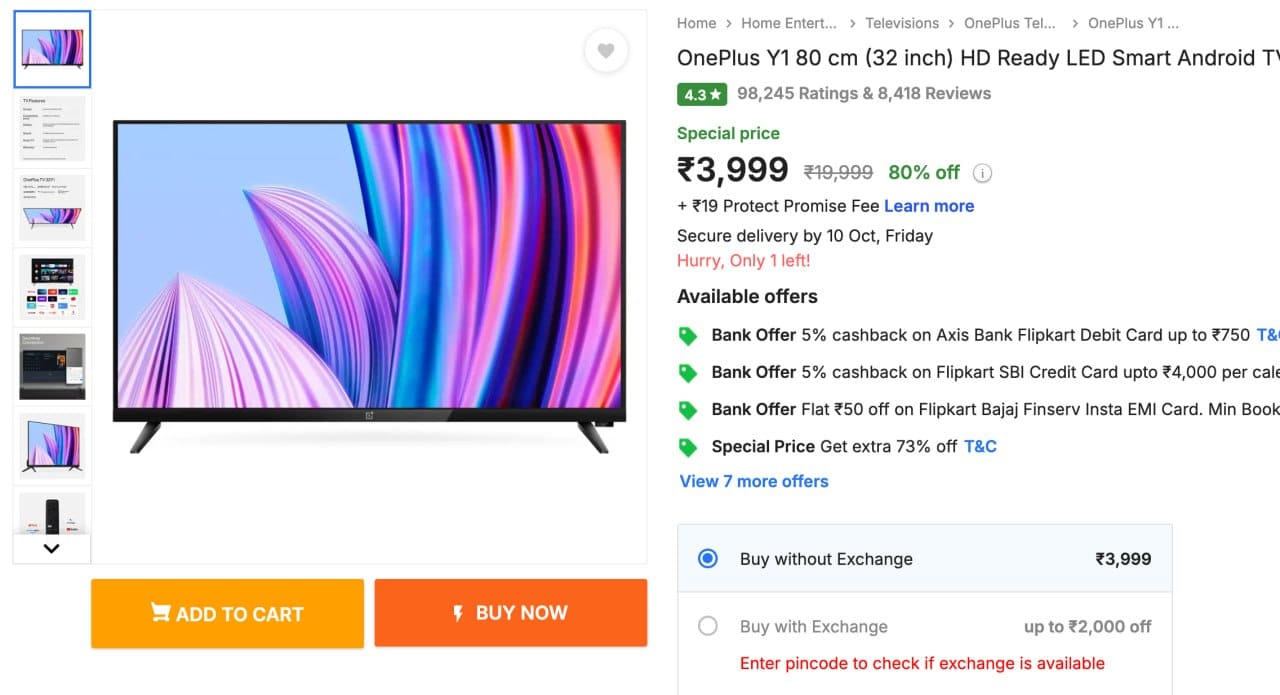 OnePlus TV