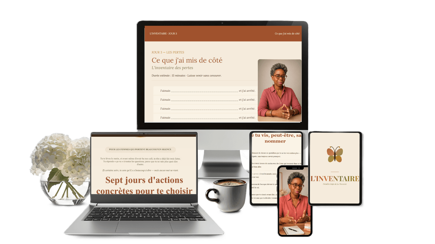 L'Inventaire sur ordinateur, tablette et téléphone