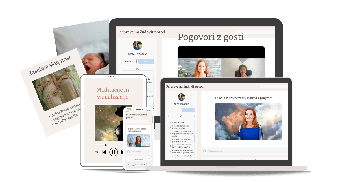 pregled vsebine programa Priprave na čudovi