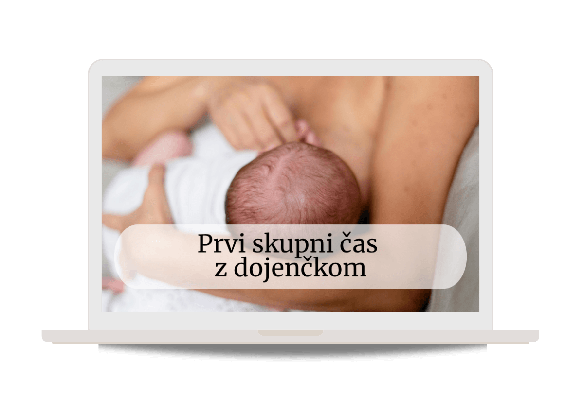 Prvi skupni čas z dojenčkom - predavanje