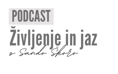 logo podcast življenje in jaz siv