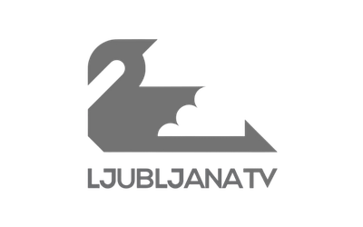 logo ljubljana tv siv