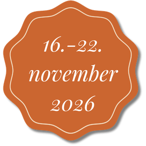 tečaj traja med 16. in 22. novembrom 2026