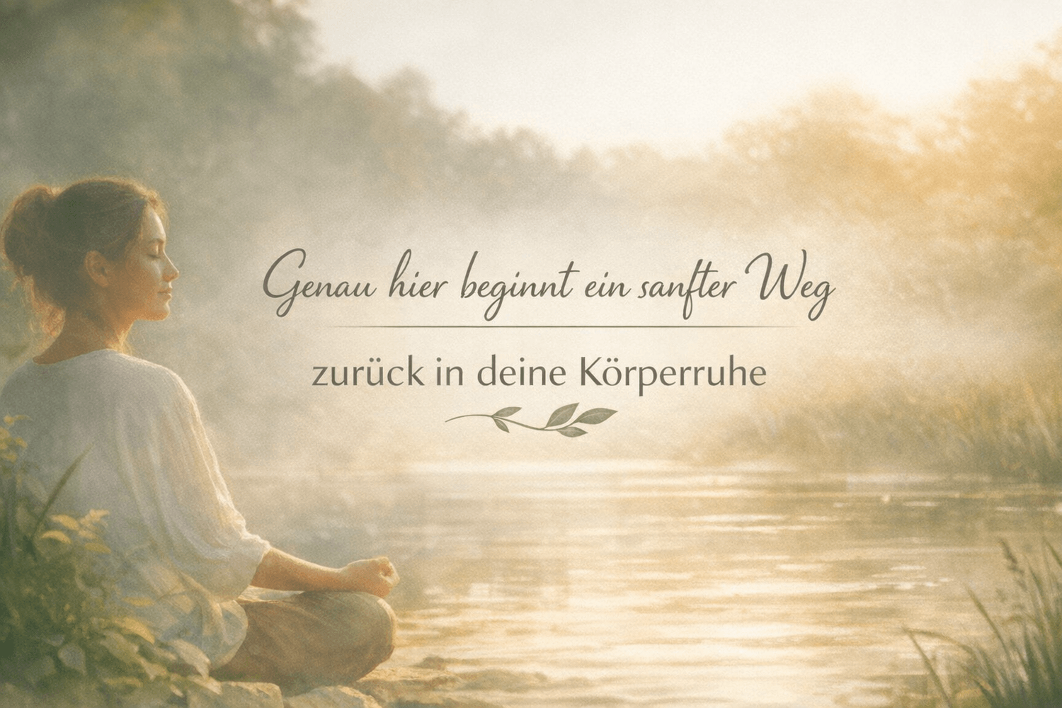 Sanfter Weg zurück in deine Körperruhe