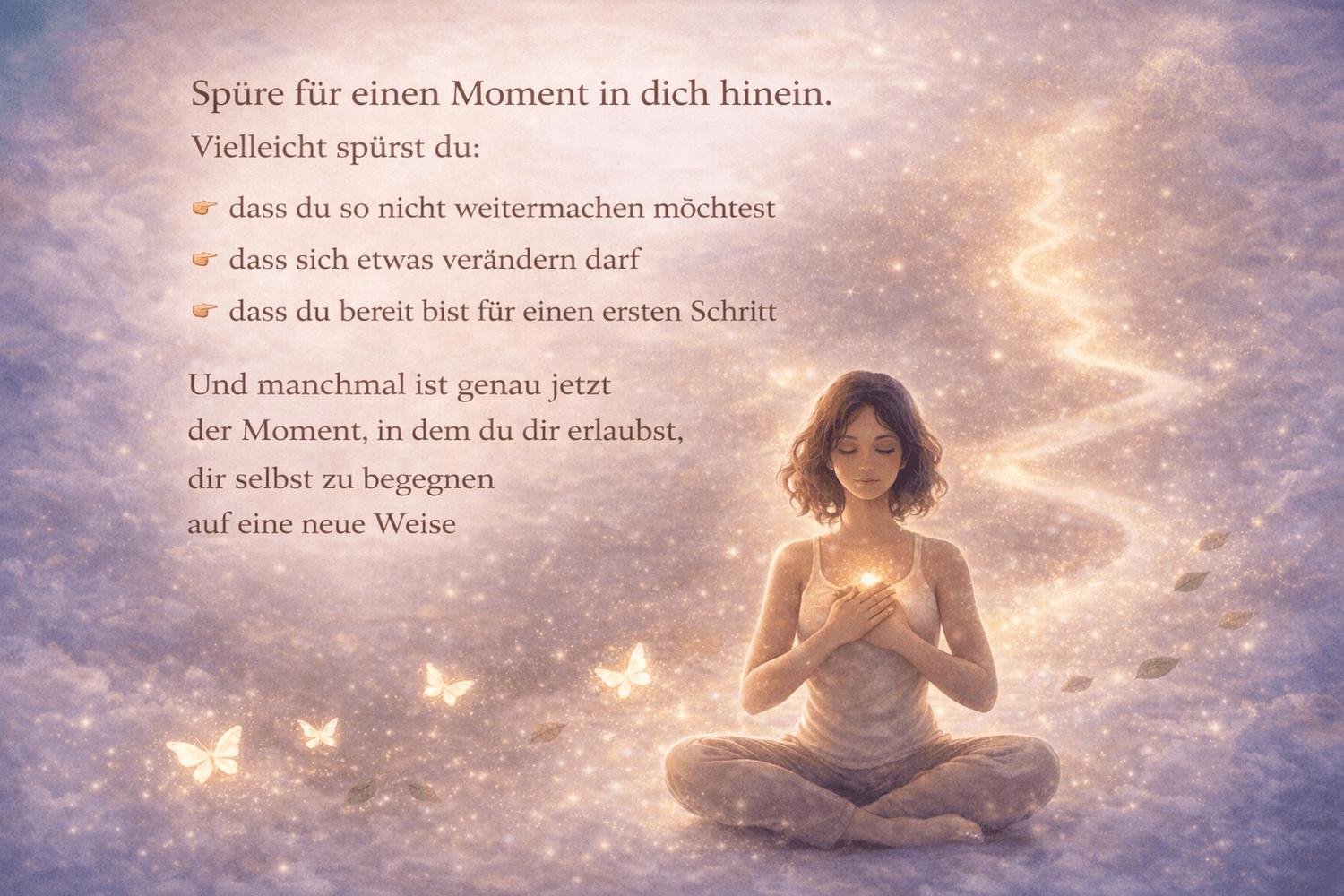 Spüre in dich hinein
