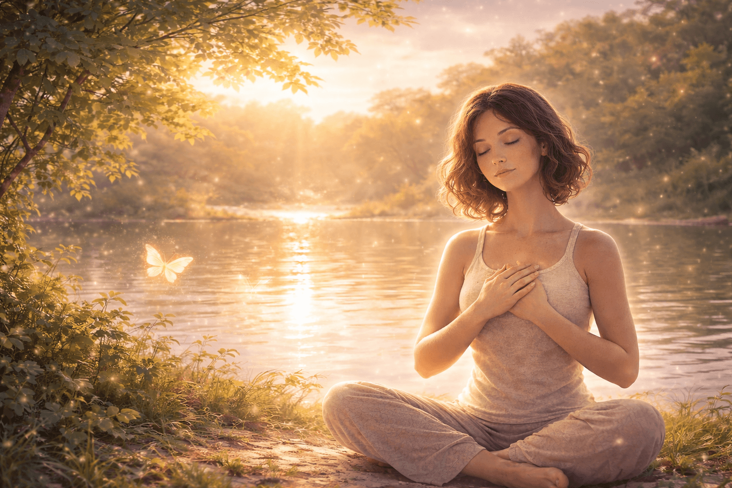 Meditation am See