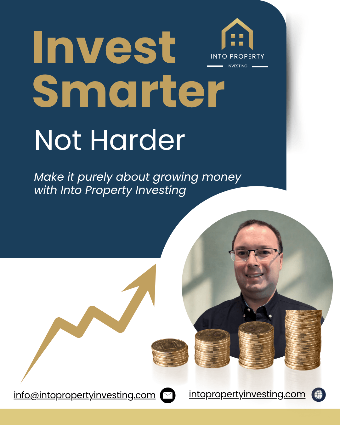 Graph or icon symbolizing predictable fixed interest returns from property lending