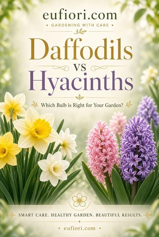 Daffodils vs Hyacinths
