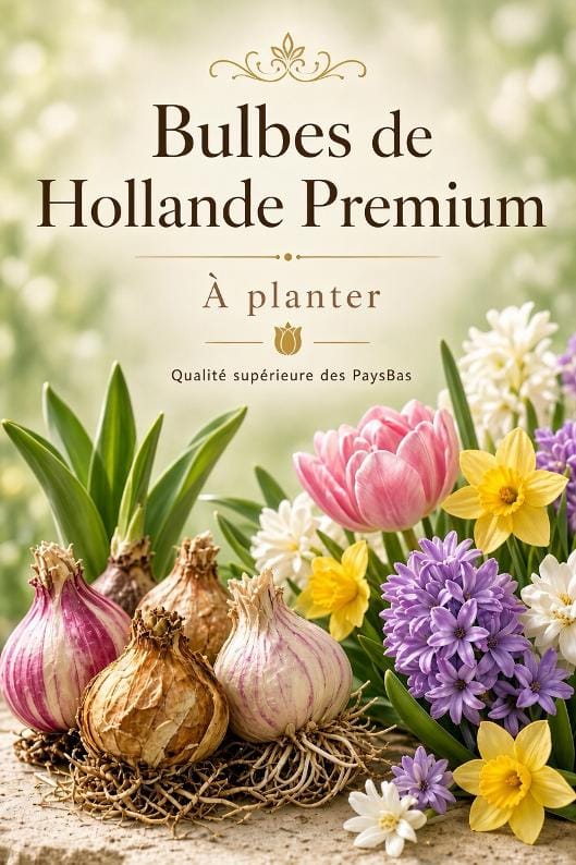 Collection de bulbes à floraison printanière de qualité supérieure