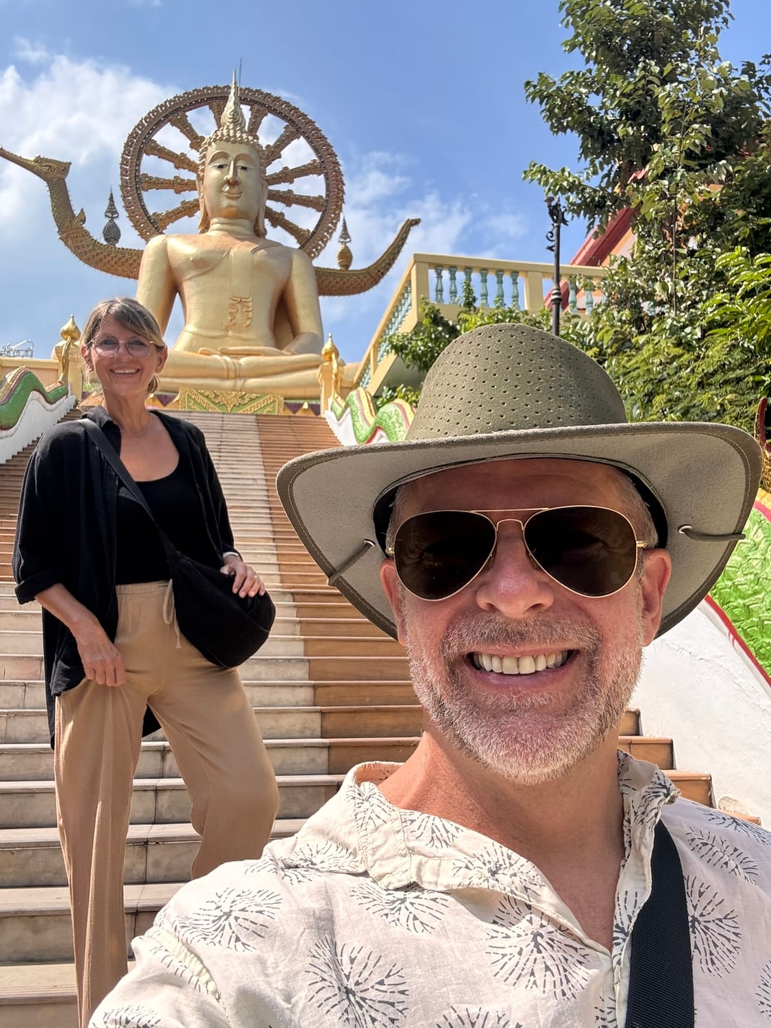 Jeff and Anja in Thailand