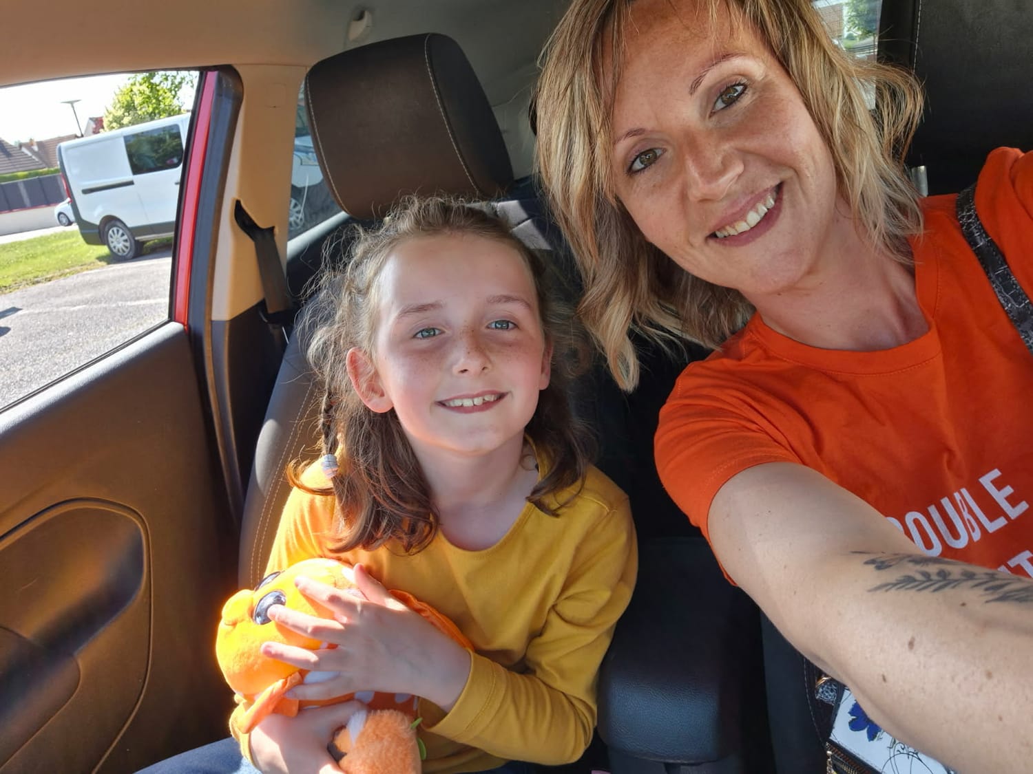 Amelyne et sa fille Mélyna