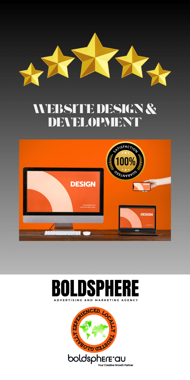 WEBSITE DESIGN AND DEVELOPMENT LOGO