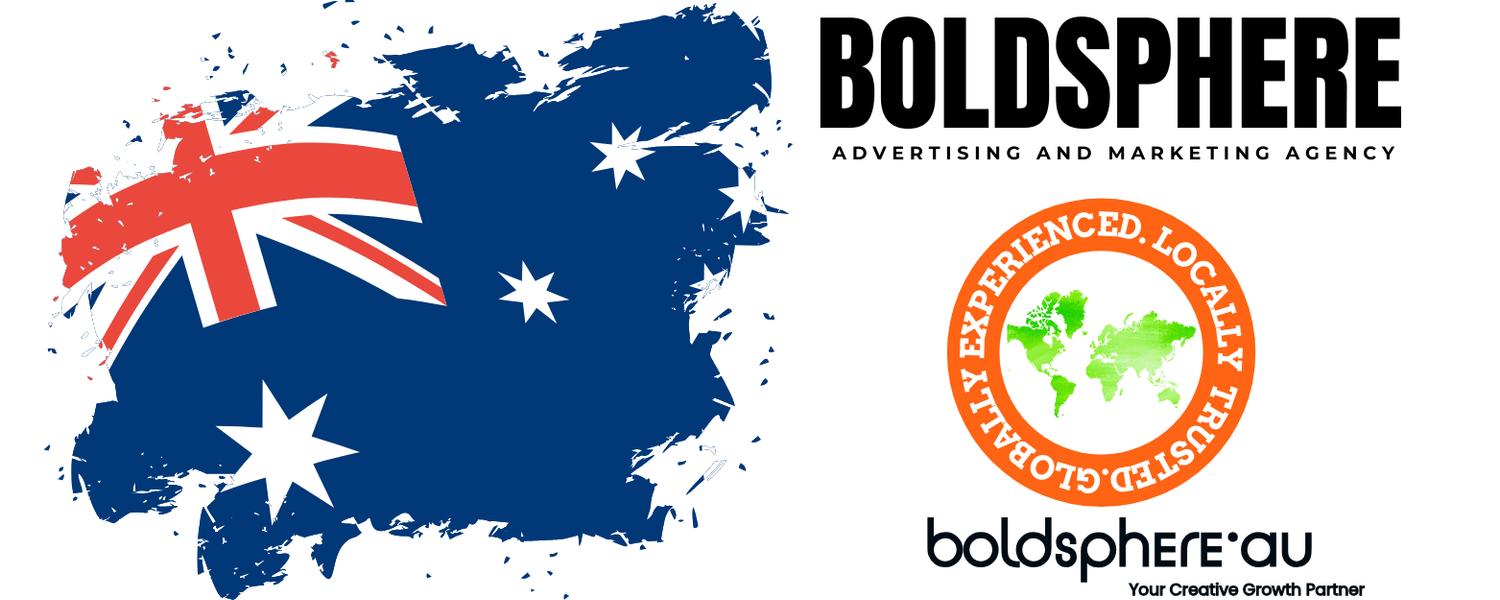 Boldsphere Logo AUSTRALIA OWNED AND OPERATED LOGO