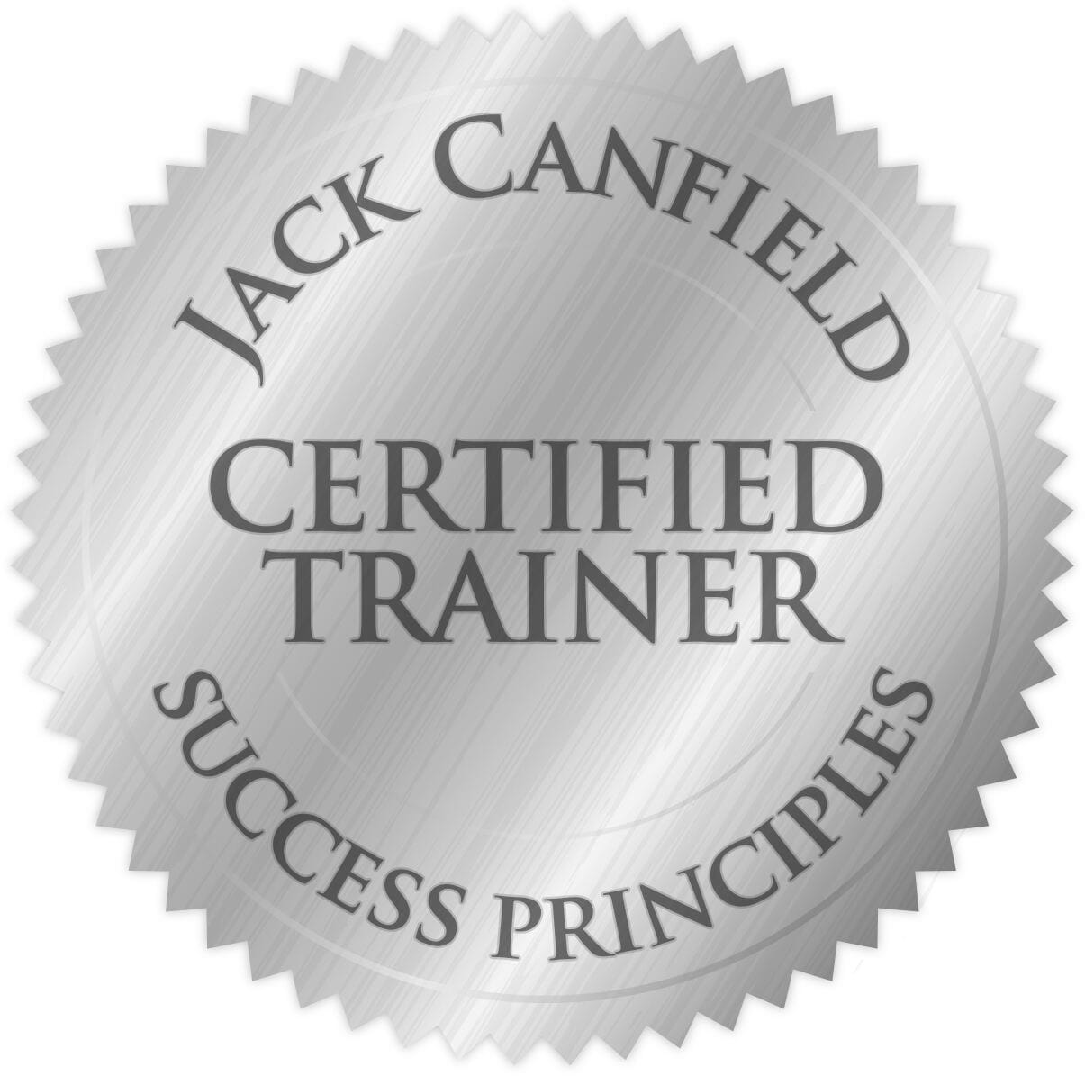 Certified Jack Canfield Success Principles Trainer