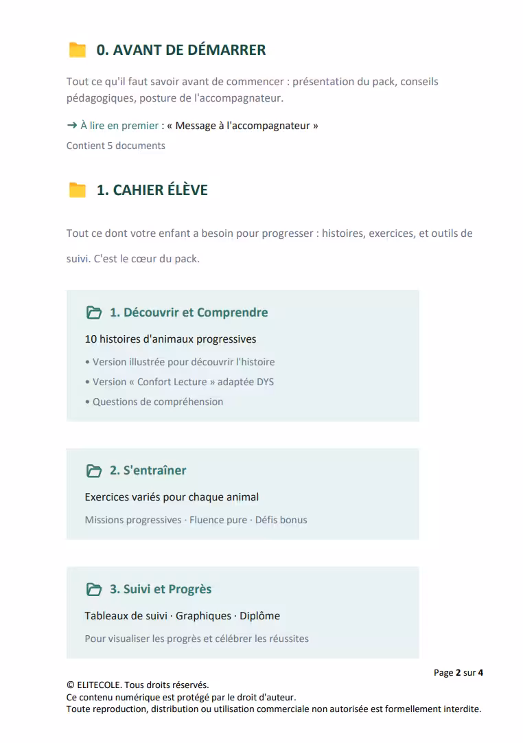 Aperçu méthode fluence