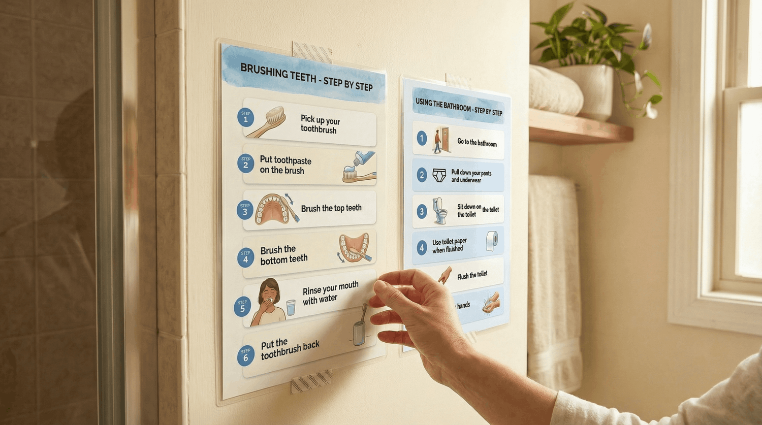 Step-by-Step Daily Activity Guides — Dementia Care Guide