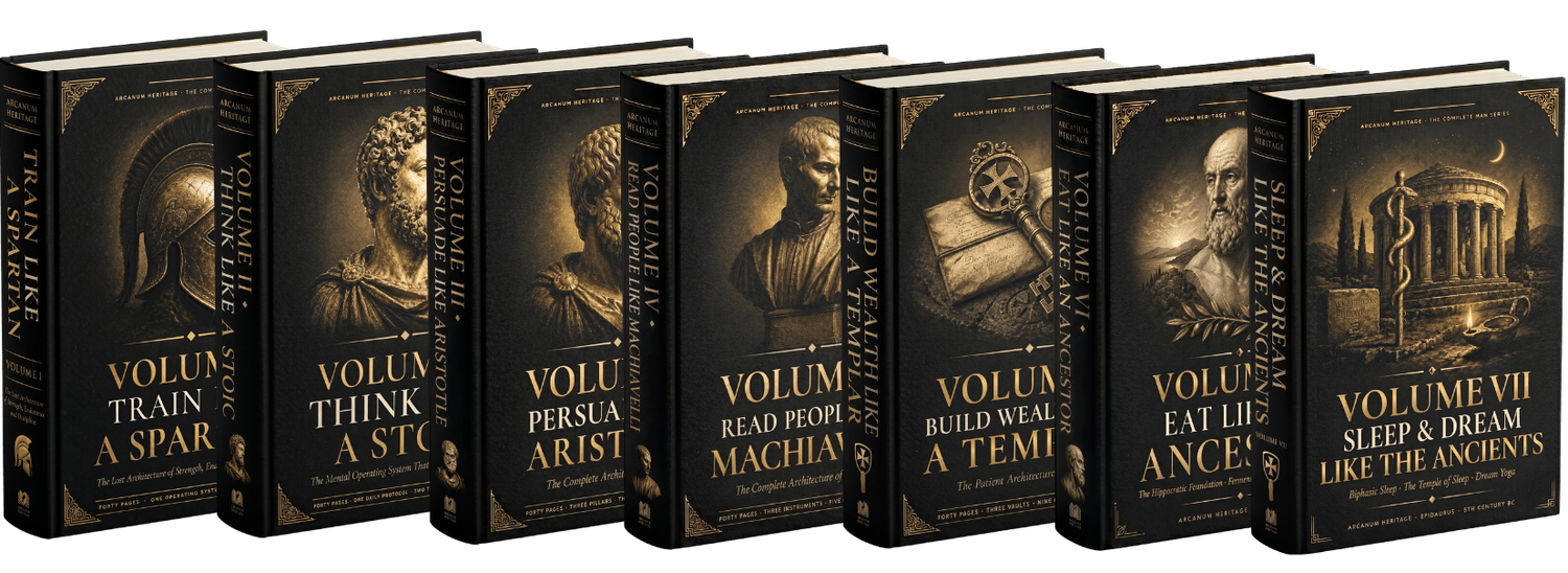 Codex 7 Principles The Arcanum Codex — Seven Pillars of the Complete Man