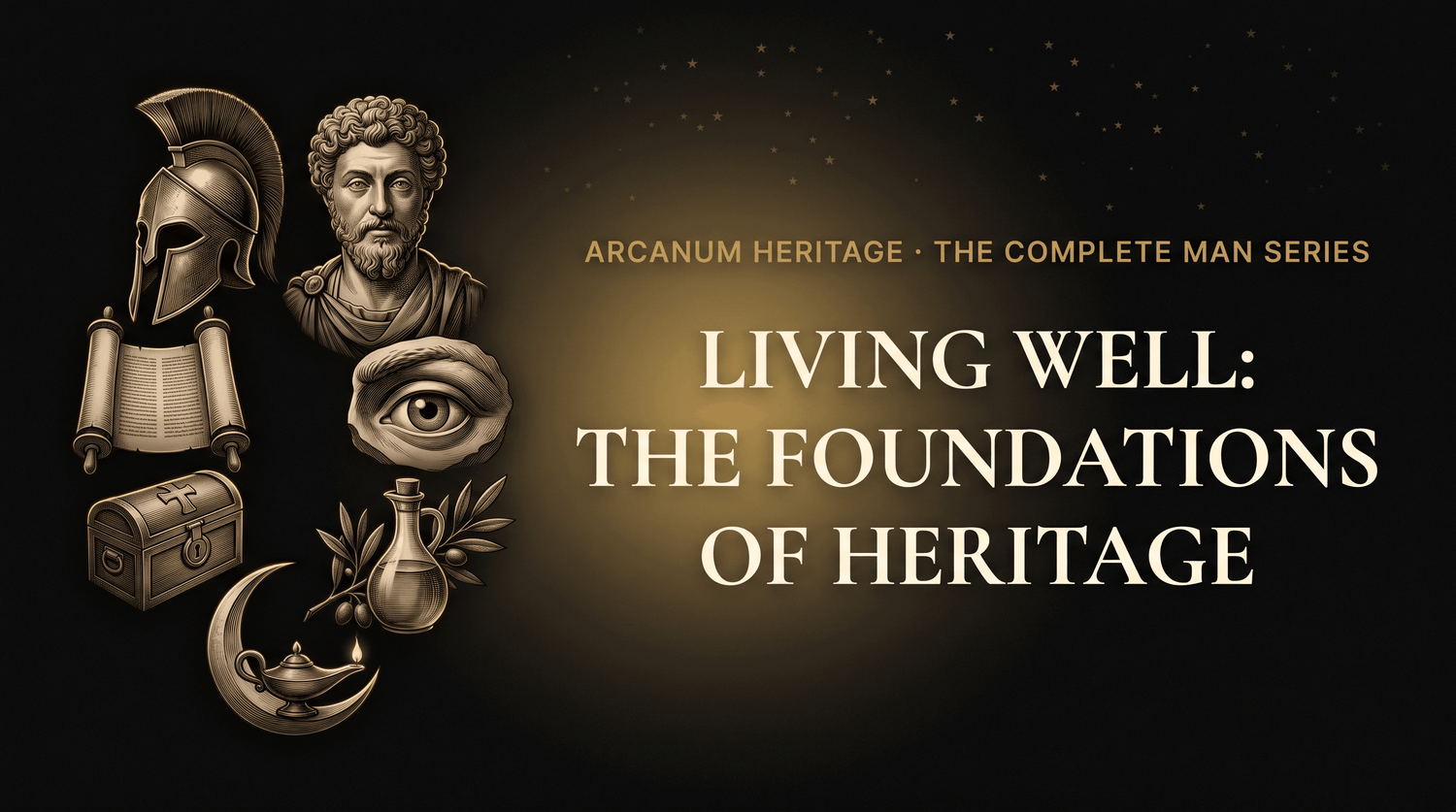 Codex 7 Principles The Arcanum Codex — Seven Pillars of the Complete Man