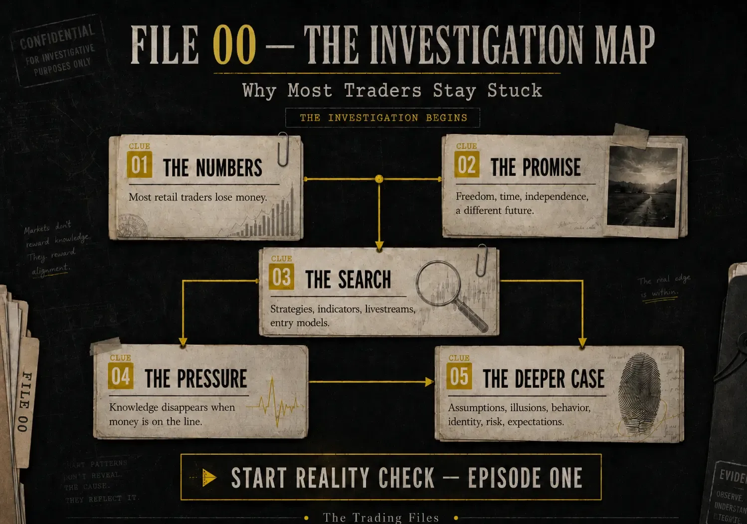 Infographic: The Investigation Map - Why Most Traders Stay Stuck
