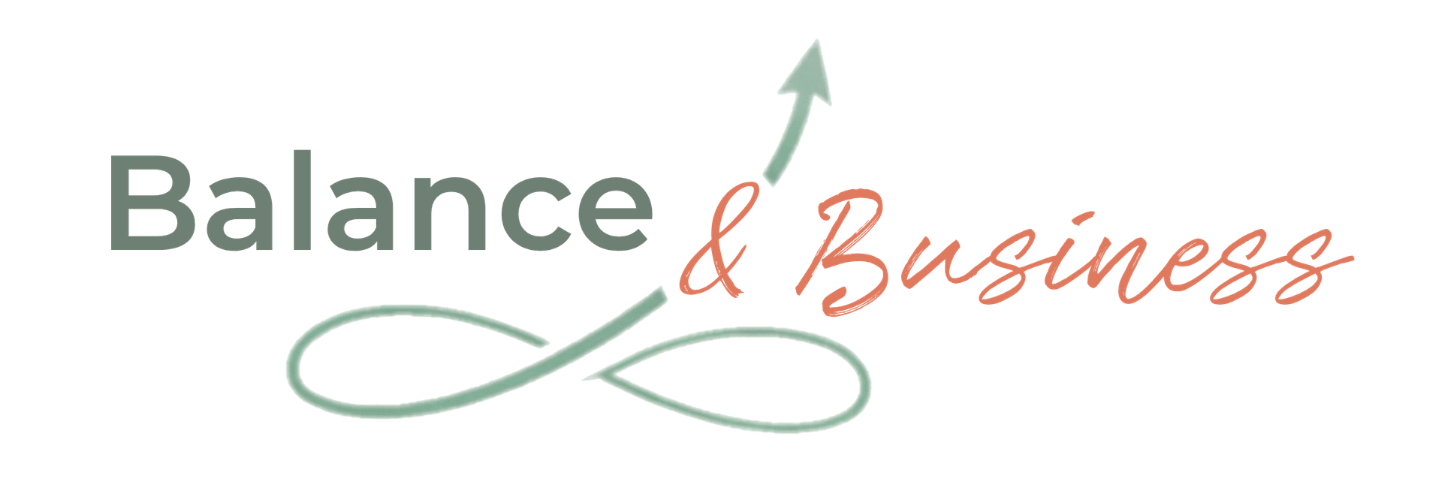 Logo balance and Business