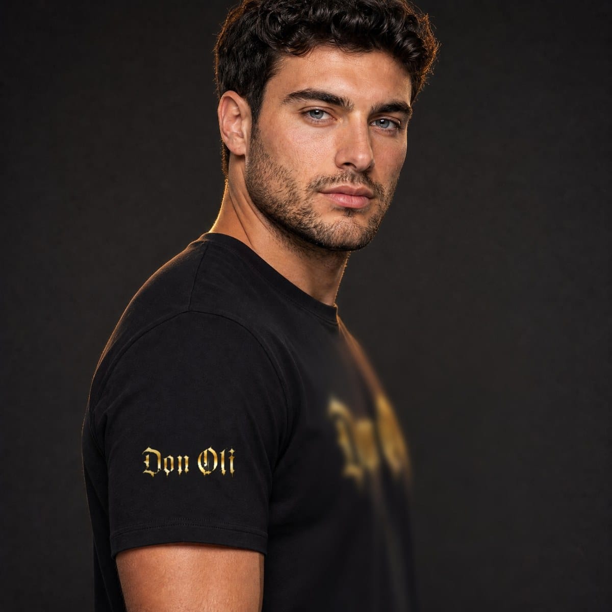 Camiseta Don Oli — detalle manga