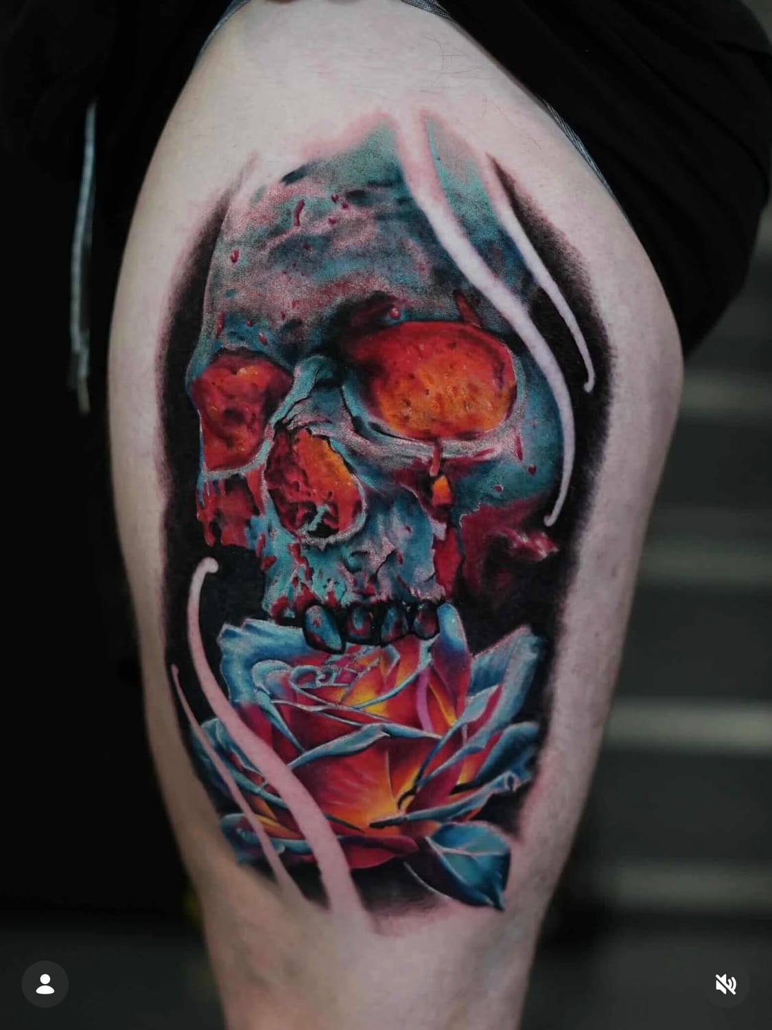 Featured tattoo by Alec Smith