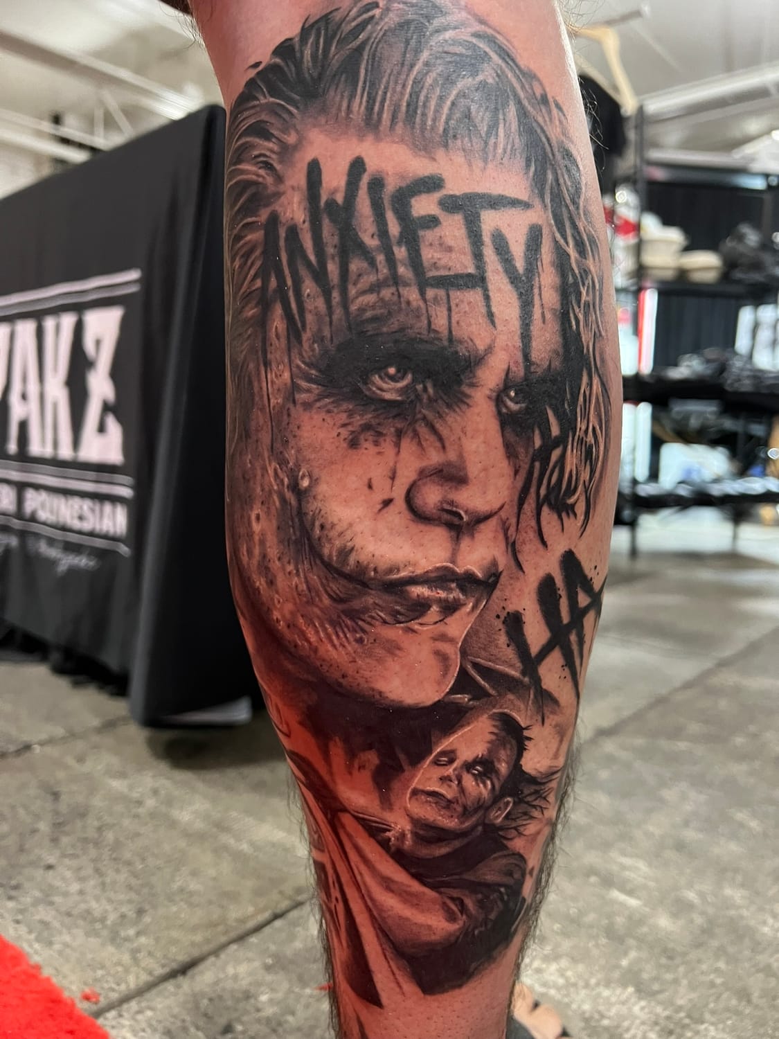 Featured tattoo work by Pakz