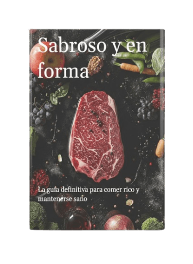 Mockup del ebook Sabroso y en Forma