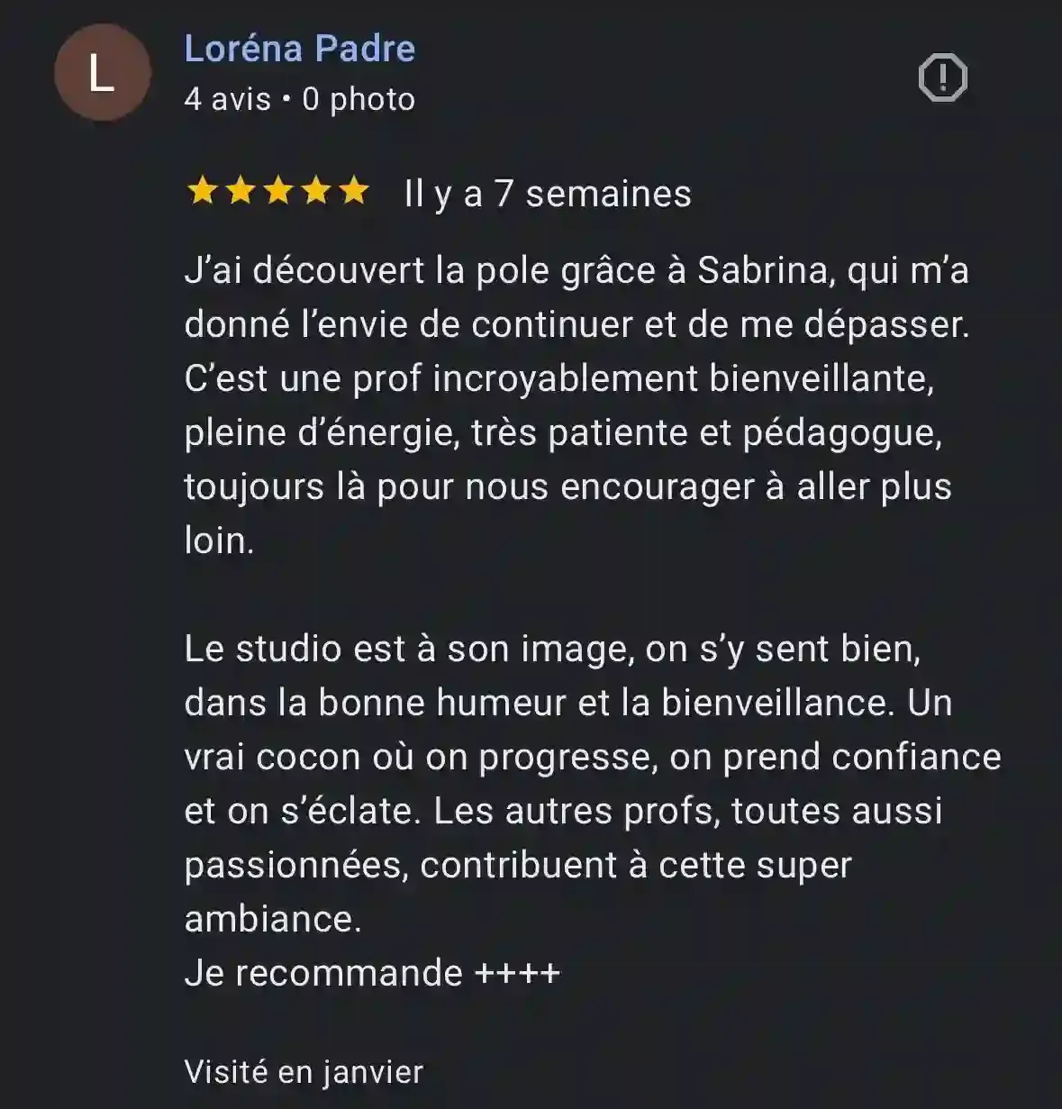 Avis Google 4