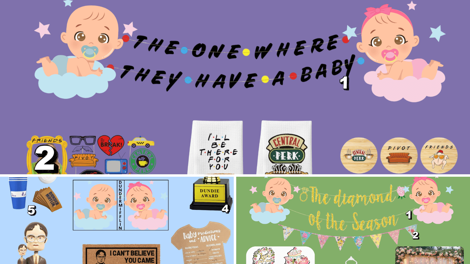 Unique and Iconic Baby Shower Ideas